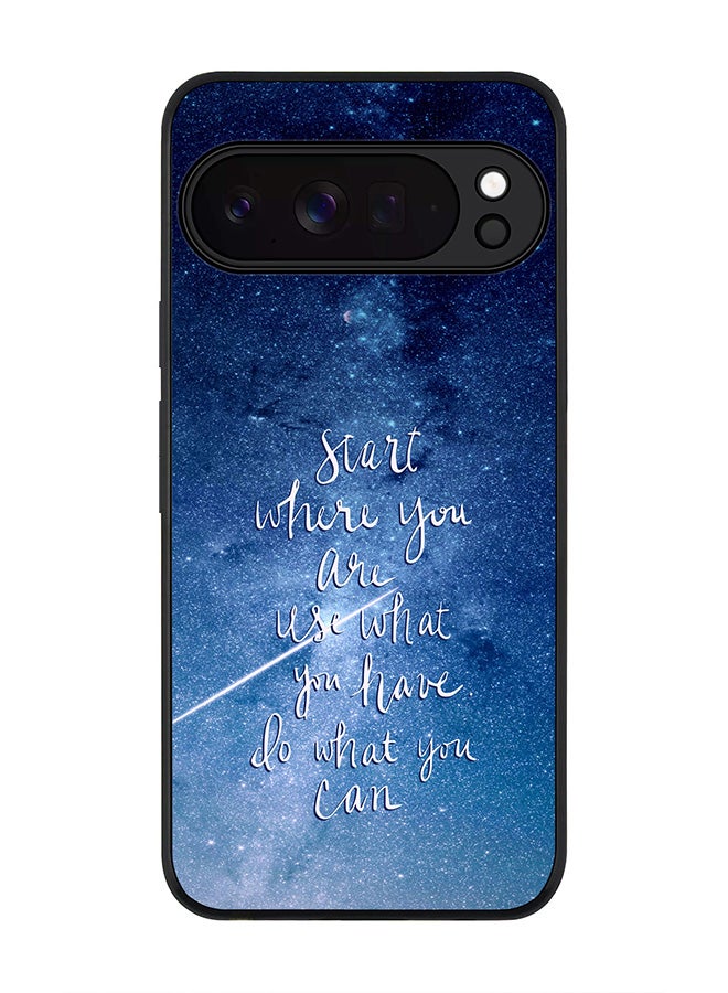 For Google Pixel 10 Pro Case,Slim fit Camera Protection, Shockproof Thin Phone cover  - Start, Use, Do